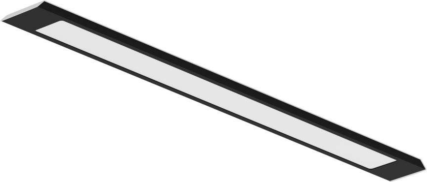 AR1123 Suspended Linear Luminaire, 1740 × 155 mm