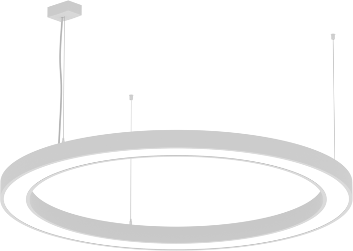 AR1124 Suspended Ring Luminaire, Ø1200 mm