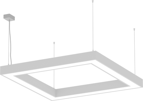 AR1129 Suspended Square Frame Luminaire, 980 mm