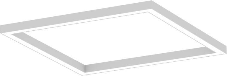 AR1130 Surface Square Frame Luminaire, 925 mm