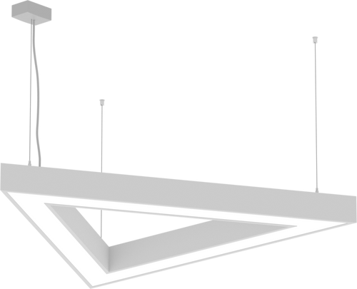 AR1131 Suspended Triangular Frame Luminaire, 1065 mm