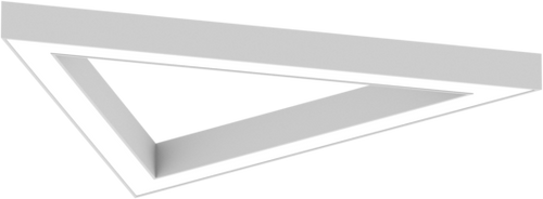 AR1132 Surface Triangular Frame Luminaire, 680 mm