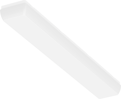 CR1016 Surface Linear Clean Room Luminaire, IP54, 1160 × 160 mm