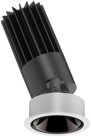 DL1045 Recessed Miniature Adjustable Downlight, Ø50 mm