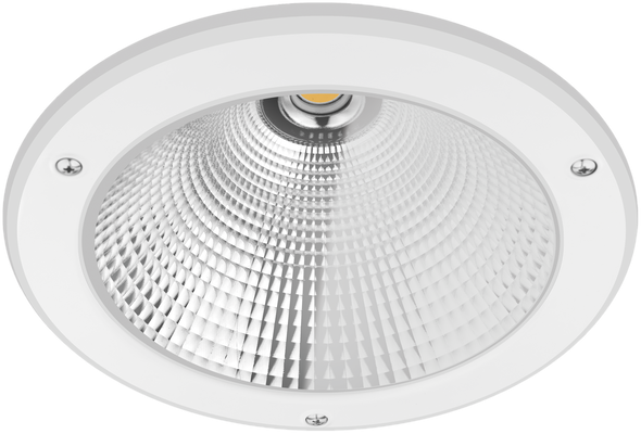 DL1109 Recessed IP65 Reflector Downlight, Ø245 mm