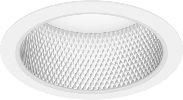DL1112 Recessed Reflector Downlight with Opal Diffuser, Ø195 × 156 mm