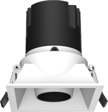 DL1214 Recessed Square Gimbal Cone Downlight, 85 mm