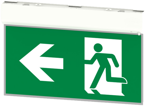 EM1141 Emergency Exit Sign, Multi-Fit, 25 m Viewing Distance