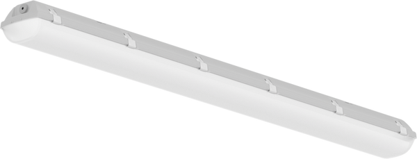 ID1053 Weatherproof Batten, Reflector and Glass Cover, IP66, 1452 × 145 mm