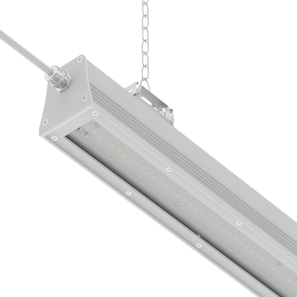 ID1064 Aluminium Linear Batten, Reflector, IP65, 1490 mm