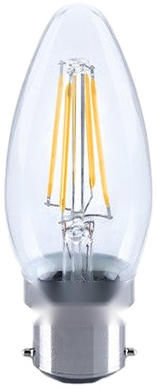 LP1030 Candle Filament LED Lamp, B22
