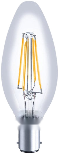 LP1033 Candle Filament LED Lamp, B15