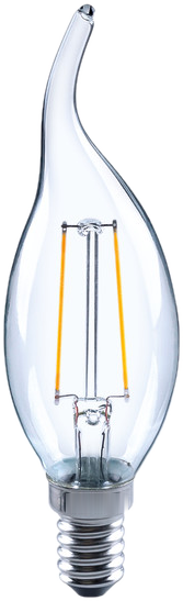 LP1034 Candle Filament Flame Tip Lamp, E14