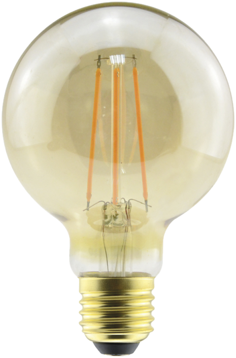 LP1060 Vintage Filament Globe G80 Lamp, E27