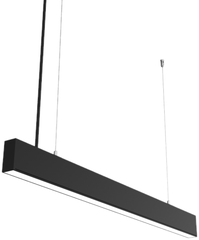 LS1041 Suspended Linear Luminaire, 35 mm