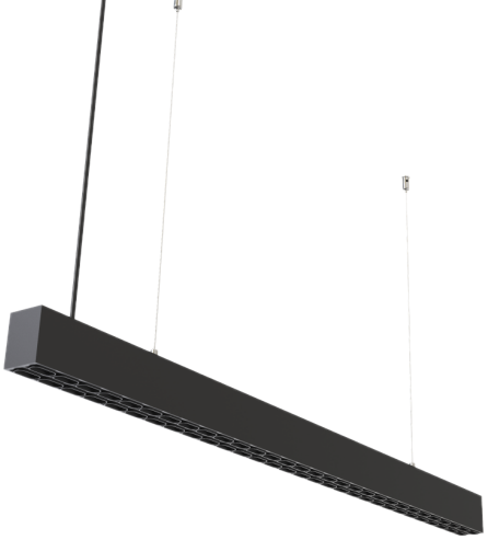 LS1044 Suspended Linear Luminaire, 48 mm
