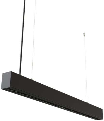 LS1045 Suspended Linear Luminaire, 65 mm