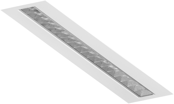 SC1128 Lay-in IP40 Linear Louvre Module, 595 × 134 mm
