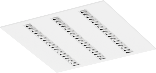 SC1129 Three-Row Parabolic Louvre Module for Plasterboard, 596 × 596 mm