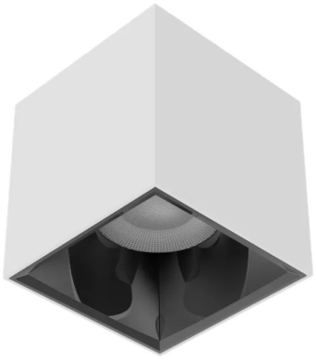SD1027 Square Surface Downlight IP54, 100 mm
