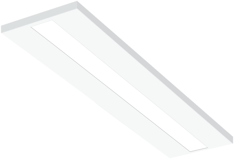 SM1308 Surface LED Panel, Microprismatic, 1225 × 300 mm
