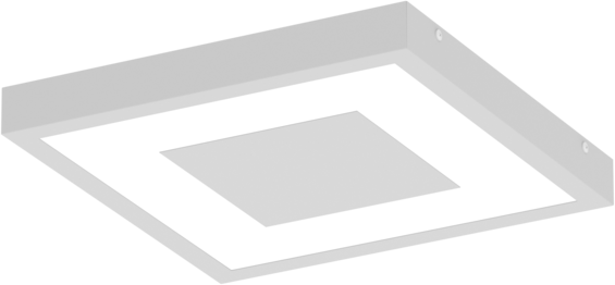 SM1330 Ceiling and Wall Luminaire, Square Frame, 407 × 407 mm