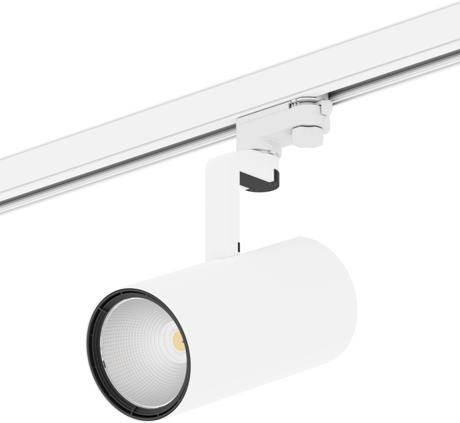 TS1187 Cylinder Track Spotlight, Ø100 × 200 mm