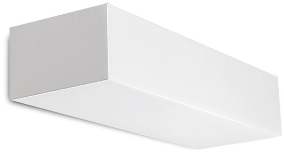 WL1192 Plaster Wall Light, Rectangular, 1 x E14