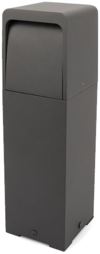 XB1046 Square LED Bollard, 400 mm