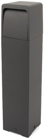 XB1047 Square LED Bollard, 600 mm