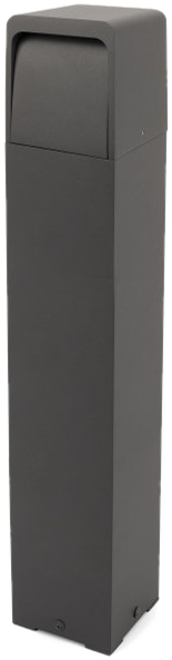 XB1048 Square LED Bollard, 800 mm