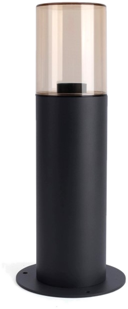 XB1049 Bollard with Amber Glass, 400 mm, 1 x E27