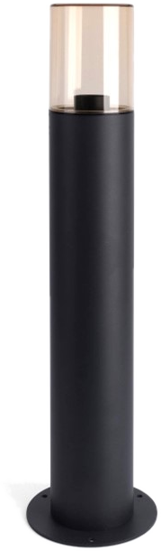 XB1050 Bollard with Amber Glass, 600 mm, 1 x E27