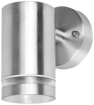 XW1018 Stainless Steel Wall Light, Down, 1 x GU10