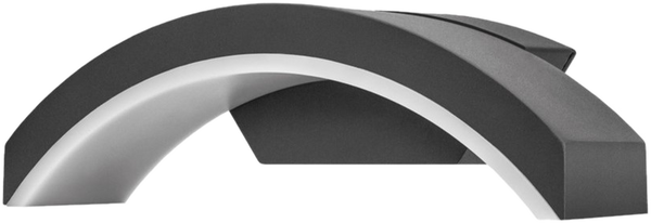 XW1028 Exterior Curved Wall Light, Downlight