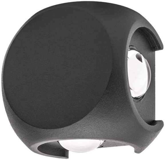 XW1032 Exterior Four-Way Cube Wall Light