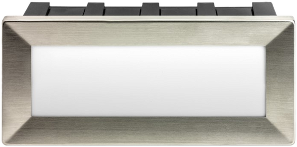XW1043 Recessed Brick Wall Light, Stainless Steel